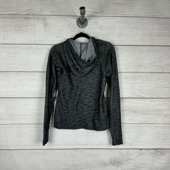 The North Face Women's Gray Heathered Zip Up Hooded Jacket Size Small - Picture 4 of 11